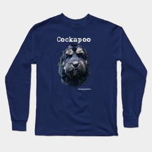 Phantom Cockapoo / Spoodle and Doodle Dog Long Sleeve T-Shirt